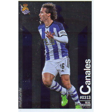 Canales Metalcard Limited Edition Real Sociedad Las Fichas Quiz Liga 2016 Official Quiz Game Collection