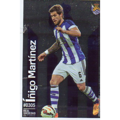Íñigo Martínez Metalcard Limited Edition Real Sociedad Las Fichas Quiz Liga 2016 Official Quiz Game Collection