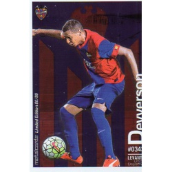 Deyverson Metalcard Limited Edition Levante Las Fichas Quiz Liga 2016 Official Quiz Game Collection