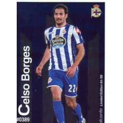 Celso Borges Metalcard Limited Edition Deportivo Las Fichas Quiz Liga 2016 Official Quiz Game Collection