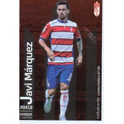 Javi Márquez Metalcard Limited Edition Granada Las Fichas Quiz Liga 2016 Official Quiz Game Collection