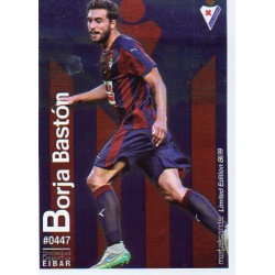 Borja Bastón Metalcard Limited Edition Eibar Las Fichas Quiz Liga 2016 Official Quiz Game Collection