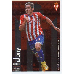 Jony Metalcard Limited Edition Sporting Las Fichas Quiz Liga 2016 Official Quiz Game Collection