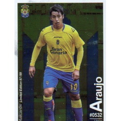 Araujo Metalcard Limited Edition Las Palmas Las Fichas Quiz Liga 2016 Official Quiz Game Collection