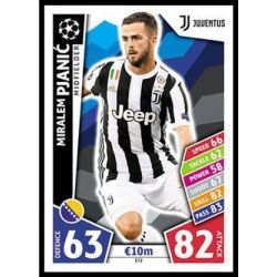 Miralem Pjanić Juventus 372 Match Attax Champions 2017-18