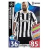 Gonzalo Higuaín Juventus 376 Match Attax Champions  2017-18