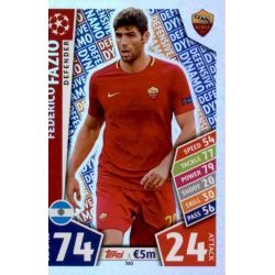 Federico Fazio - Defensive Dynamo Roma 383 Match Attax Champions 2017-18