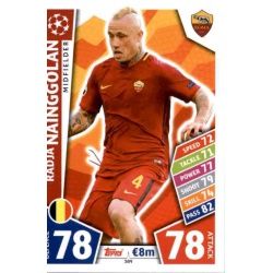 Radja Nainggolan Roma 389 Match Attax Champions 2017-18