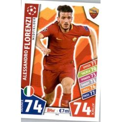 Alessandro Florenzi Roma 392 Match Attax Champions 2017-18