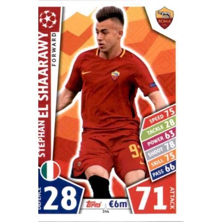 Stephan El Shaarawy Roma 394 Match Attax Champions 2017-18