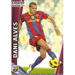 Dani Alves Barcelona 6 Las Fichas de la Liga 2012 Official Quiz Game Collection