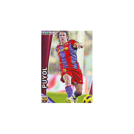 Puyol Barcelona 7 Las Fichas de la Liga 2012 Official Quiz Game Collection