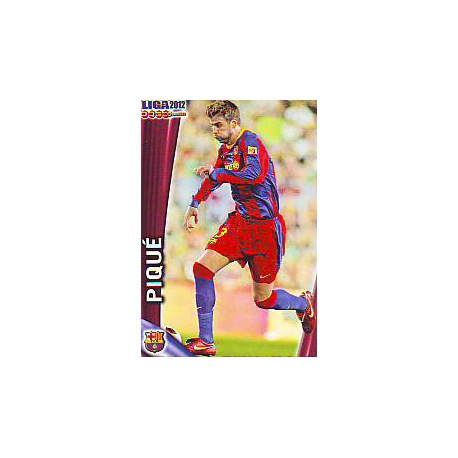 Piqué Barcelona 8 Las Fichas de la Liga 2012 Official Quiz Game Collection