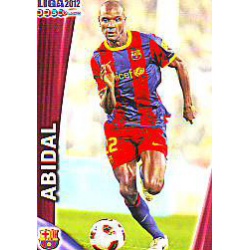 Abidal Barcelona 9 Las Fichas de la Liga 2012 Official Quiz Game Collection