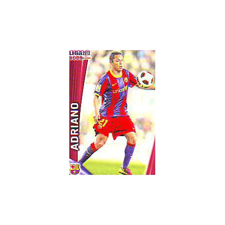 Adriano Barcelona 10 Las Fichas de la Liga 2012 Official Quiz Game Collection