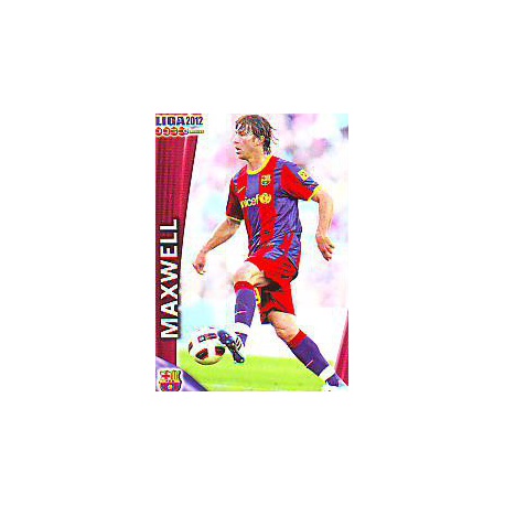 Maxwell Barcelona 11 Las Fichas de la Liga 2012 Official Quiz Game Collection