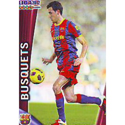 Busquets Barcelona 13 Las Fichas de la Liga 2012 Official Quiz Game Collection