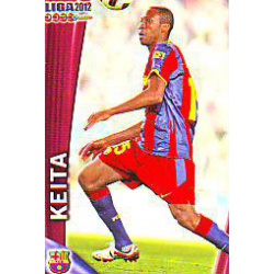 Keita Barcelona 14 Las Fichas de la Liga 2012 Official Quiz Game Collection