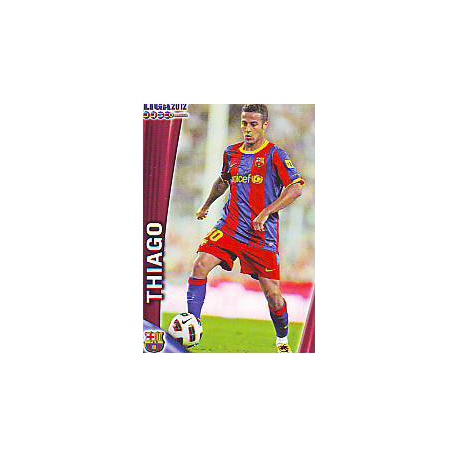 Thiago Barcelona 20 Las Fichas de la Liga 2012 Official Quiz Game Collection