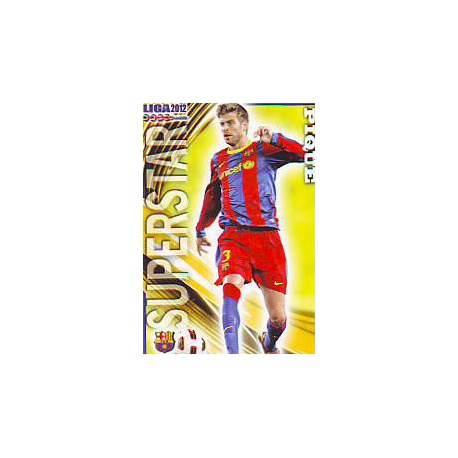 Piqué Superstar Barcelona 24 Las Fichas de la Liga 2012 Official Quiz Game Collection