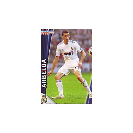 Arbeloa Real Madrid 33 Las Fichas de la Liga 2012 Official Quiz Game Collection