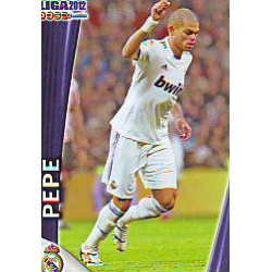 Pepe Real Madrid 34 Las Fichas de la Liga 2012 Official Quiz Game Collection