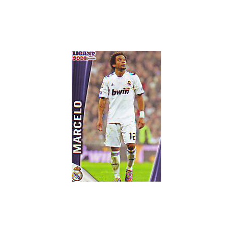 Marcelo Real Madrid 38 Las Fichas de la Liga 2012 Official Quiz Game Collection