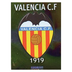Escudo Valencia 55 Las Fichas de la Liga 2012 Official Quiz Game Collection