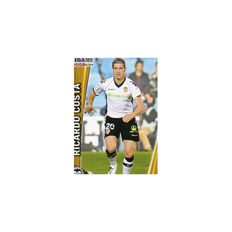 Ricardo Costa Valencia 64 Las Fichas de la Liga 2012 Official Quiz Game Collection