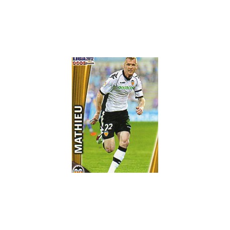 Mathieu Valencia 65 Las Fichas de la Liga 2012 Official Quiz Game Collection