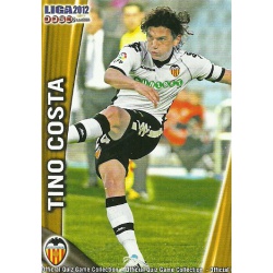 Tino Costa Error Valencia 69 Las Fichas de la Liga 2012 Official Quiz Game Collection