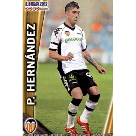 Pablo Hernández Valencia 71 Las Fichas de la Liga 2012 Official Quiz Game Collection