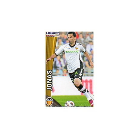 Jonás Valencia 72 Las Fichas de la Liga 2012 Official Quiz Game Collection