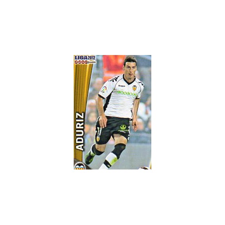 Aduriz Valencia 74 Las Fichas de la Liga 2012 Official Quiz Game Collection