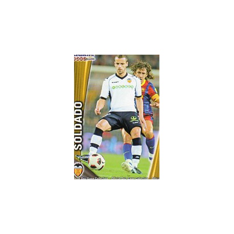 Soldado Valencia 75 Las Fichas de la Liga 2012 Official Quiz Game Collection