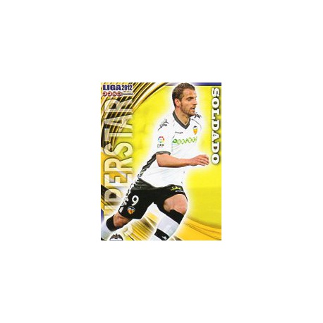 Soldado Superstar Valencia 81 Las Fichas de la Liga 2012 Official Quiz Game Collection