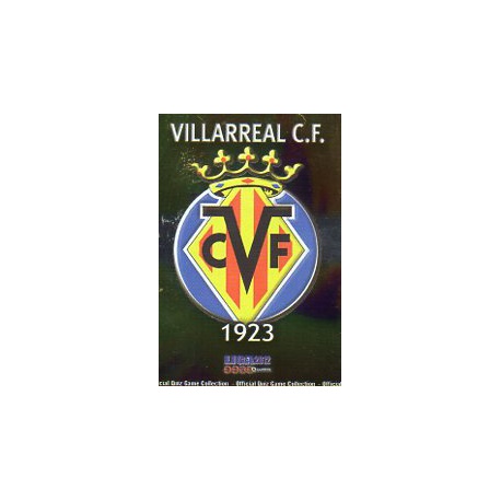 Escudo Villarreal 82 Las Fichas de la Liga 2012 Official Quiz Game Collection