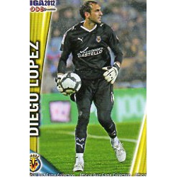 Diego López Villarreal 85 Las Fichas de la Liga 2012 Official Quiz Game Collection