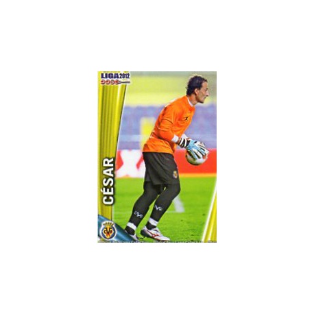 César Villarreal 86 Las Fichas de la Liga 2012 Official Quiz Game Collection