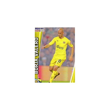 Borja Valero Villarreal 96 Las Fichas de la Liga 2012 Official Quiz Game Collection