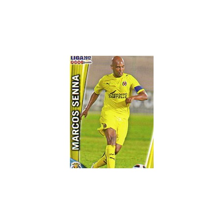 Marcos Senna Villarreal 97 Las Fichas de la Liga 2012 Official Quiz Game Collection