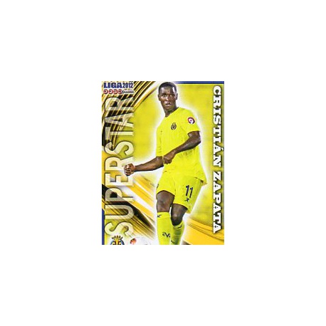 Cristian Zapata Superstar Villarreal 104 Las Fichas de la Liga 2012 Official Quiz Game Collection