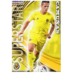 Camuñas Superstar Villarreal 106 Las Fichas de la Liga 2012 Official Quiz Game Collection