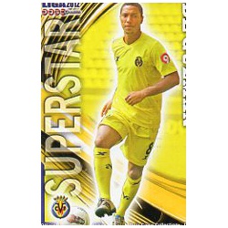 De Guzmán Superstar Villarreal 107 Las Fichas de la Liga 2012 Official Quiz Game Collection