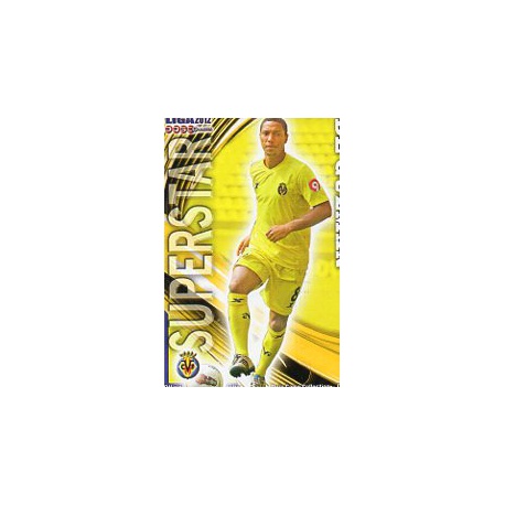 De Guzmán Superstar Villarreal 107 Las Fichas de la Liga 2012 Official Quiz Game Collection