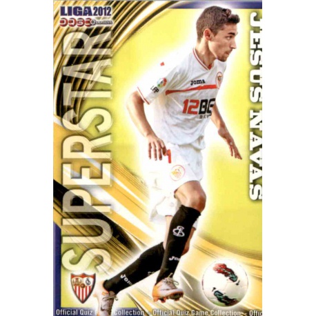 Jesús Navas Superstar Sevilla 131 Las Fichas de la Liga 2012 Official Quiz Game Collection
