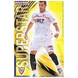 Negredo Superstar Sevilla 135 Las Fichas de la Liga 2012 Official Quiz Game Collection