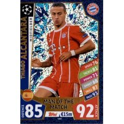 Thiago Alcántara Man of the Match 400 Match Attax Champions 2017-18