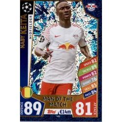 Naby Keita Man of the Match 401 Match Attax Champions 2017-18