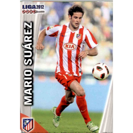 Mario Suárez Atlético Madrid 177 Las Fichas de la Liga 2012 Official Quiz Game Collection